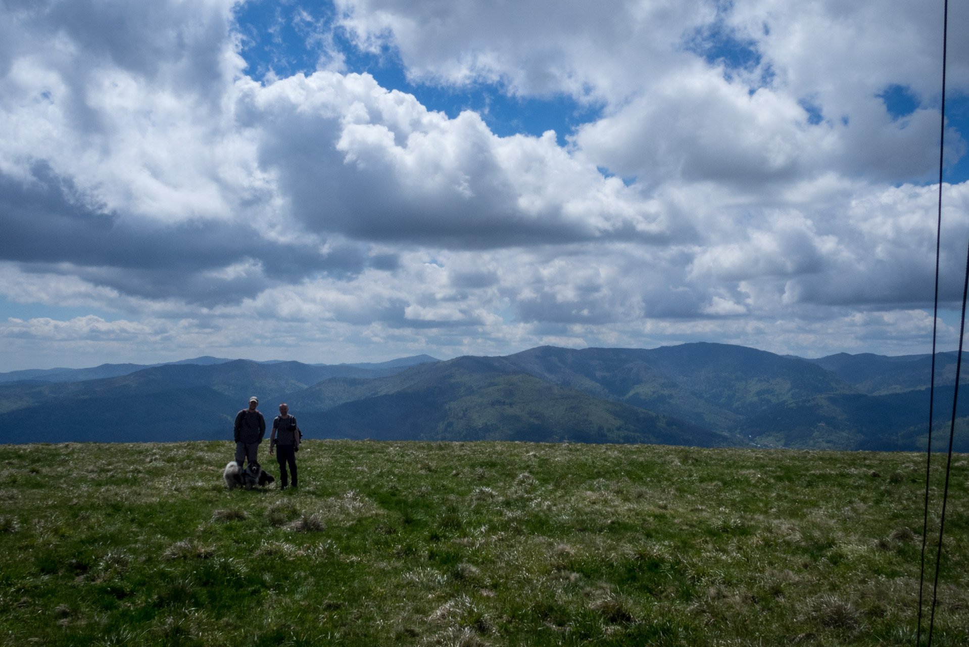 Holý vrch a Bukovec zo Švedlára (Volovské vrchy)