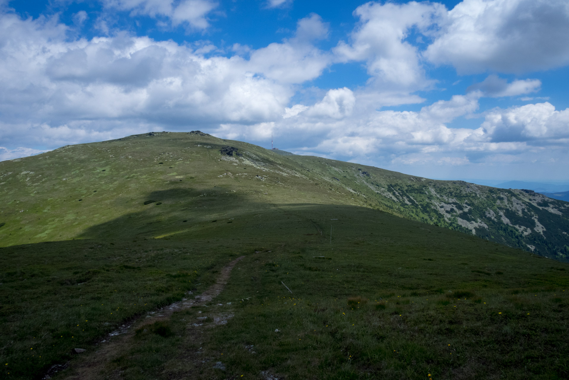 Kráľova hoľa a Ždiarske sedlo z Liptovskej Tepličky - Výpad (Nízke Tatry)