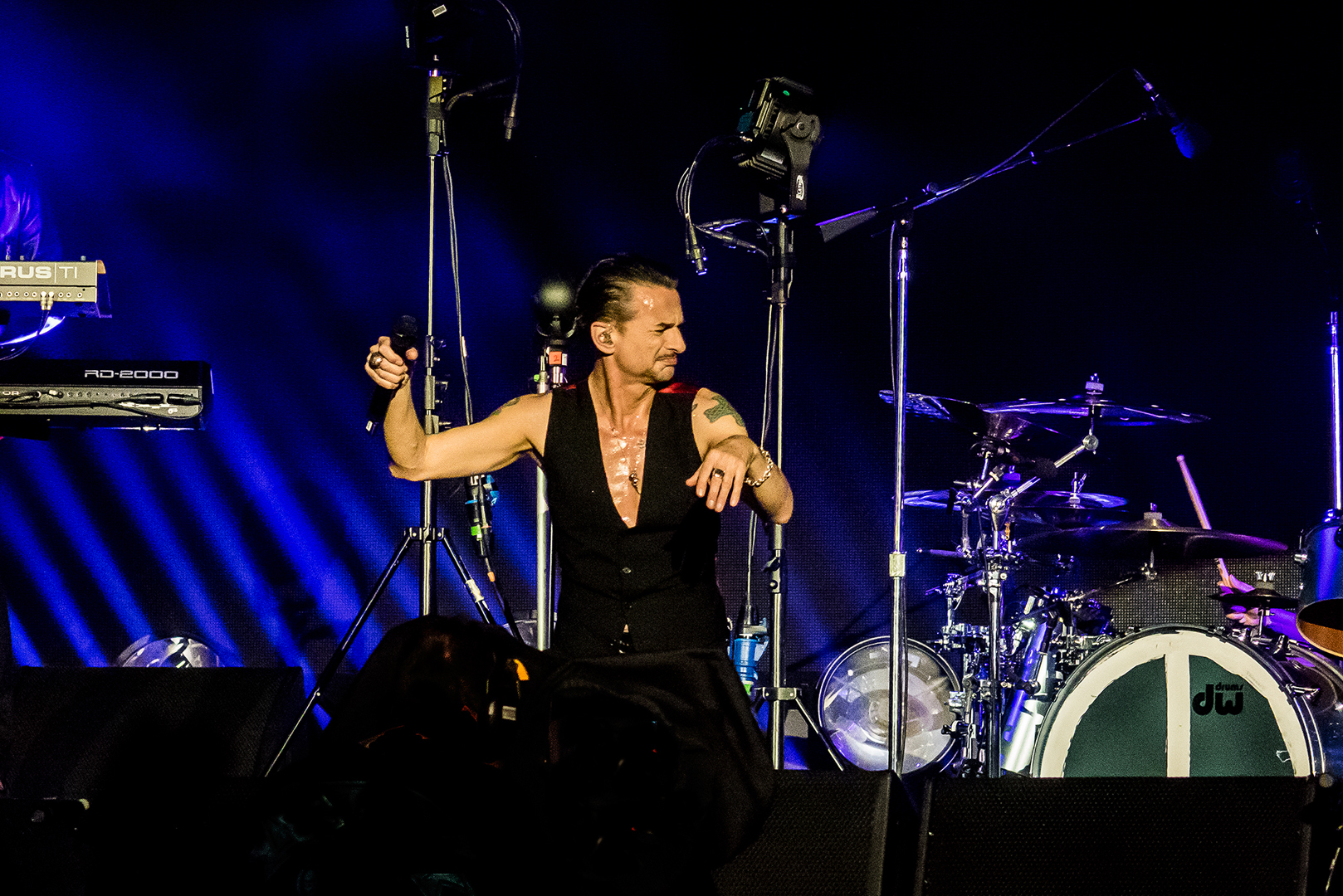 Depeche Mode, Budapešť, 22. 05. 2017 photos by Roland Kilian