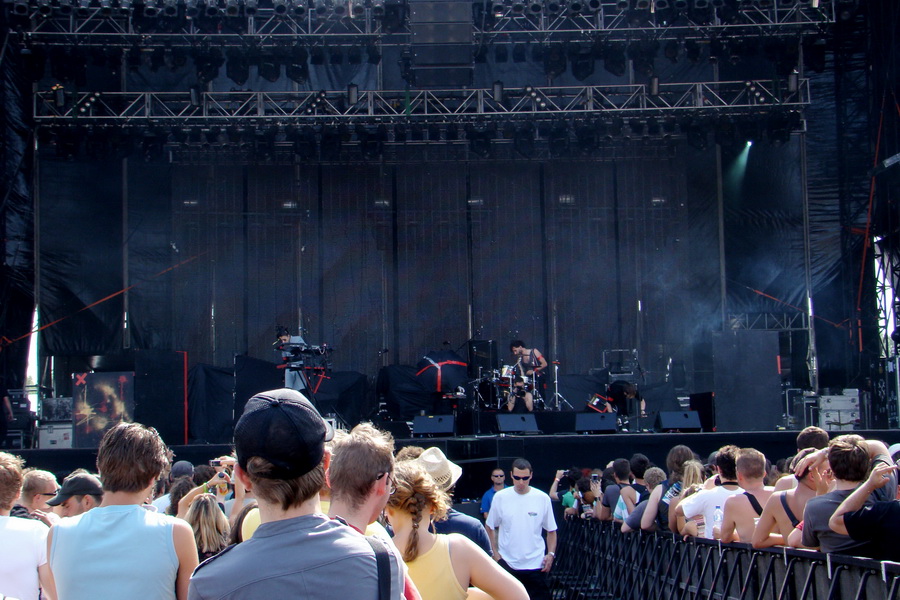 IAMX na Szigete, Budapest, Óbuda Island , 12. 08. 2009