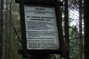 prírodná rezervácia Pilsko
