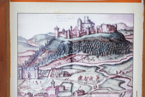 Hrad Šariš z Veľkého Šariša (Šariš)