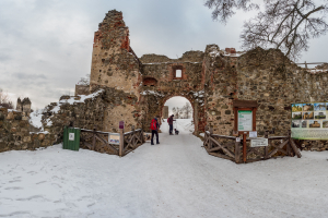 Hrad Šariš z Veľkého Šariša (Šariš)