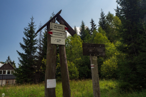 Pilsko zo sedla Hliny (Oravské Beskydy)
