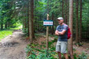 Pilsko zo sedla Hliny (Oravské Beskydy)