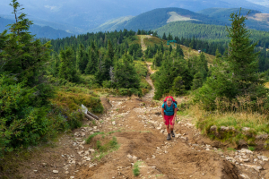 Pilsko zo sedla Hliny (Oravské Beskydy)