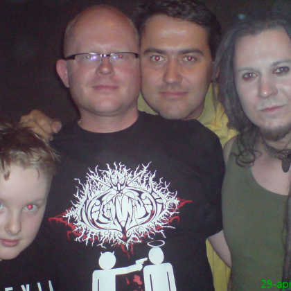 Viktor, Kato, Kuko a Mortiis v Skalici