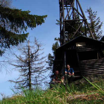 Vyhliadková veža na Kloptani