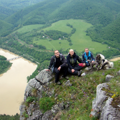 Pohľad na Ružín z Holice