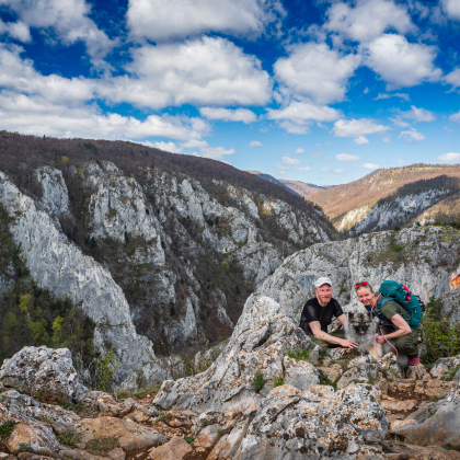Výhľad na Zádielskej tiesňavu