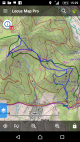Mapa - Opičia skala a Turecká z Rožňavskej bane