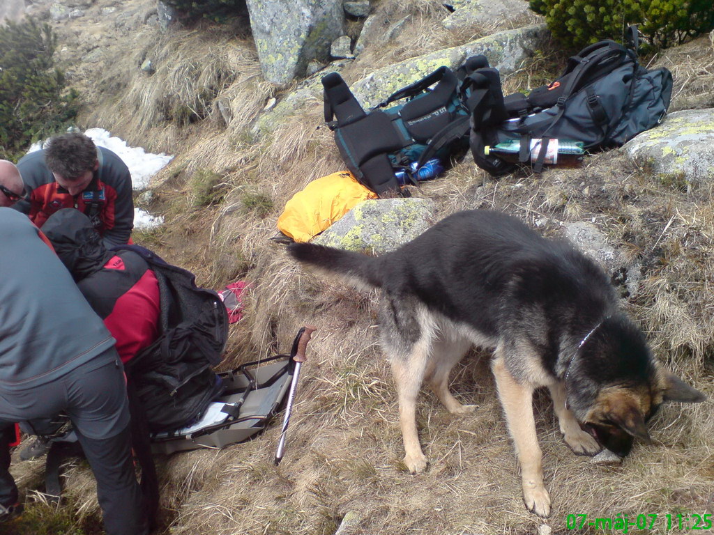 Centrálny hrebeň Nízkych Tatier - 3 deň - zásah HZS (Nízke Tatry)