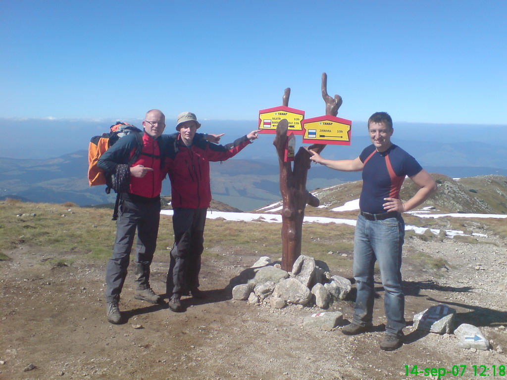 Hrebeňovka Západných Tatier - 1 a 2 deň (Západné Tatry)