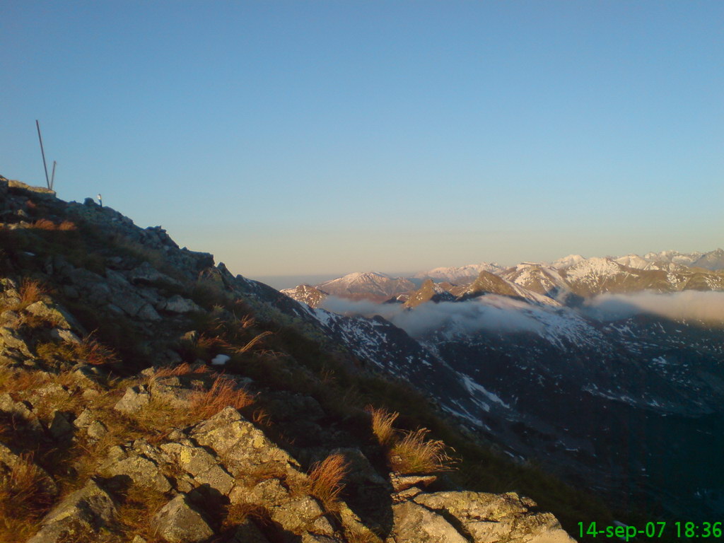 Hrebeňovka Západných Tatier - 1 a 2 deň (Západné Tatry)