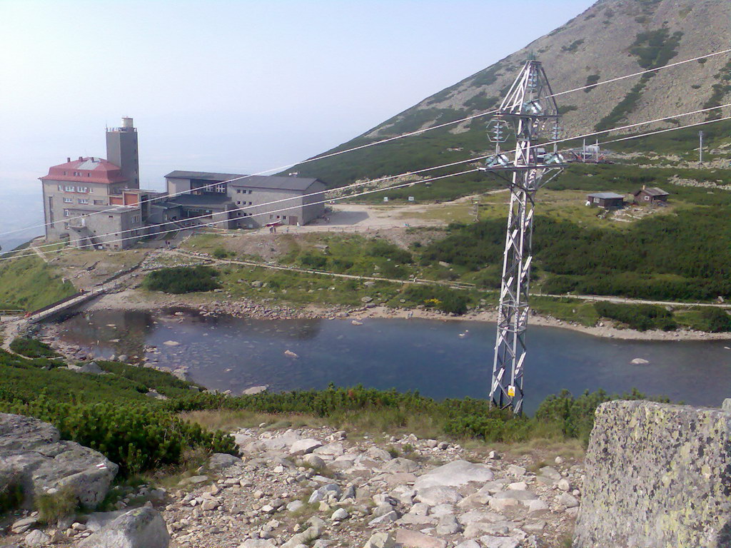 Jahňací štít zo Skalnatého plesa (Vysoké Tatry)