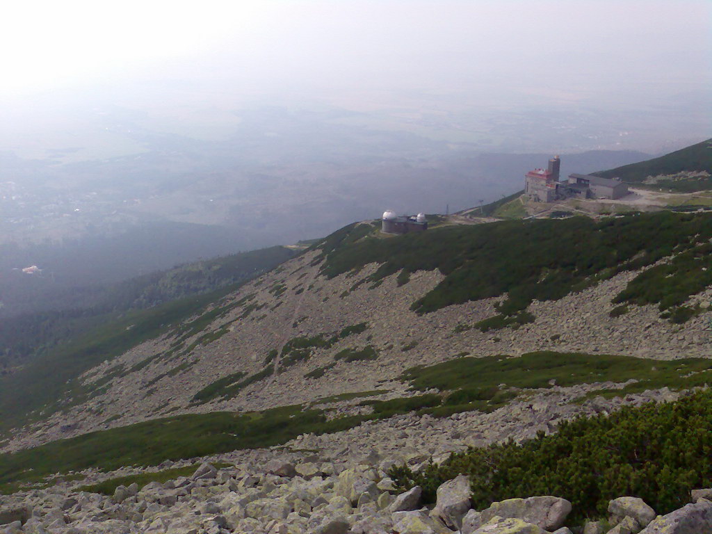 Jahňací štít zo Skalnatého plesa (Vysoké Tatry)