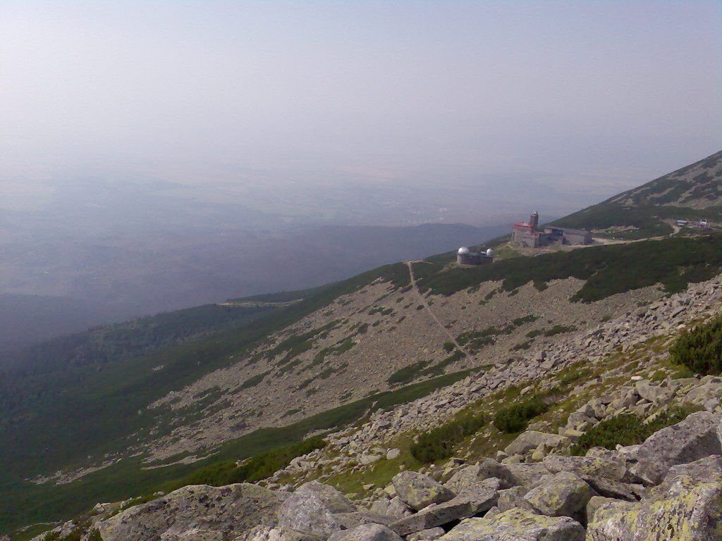 Jahňací štít zo Skalnatého plesa (Vysoké Tatry)