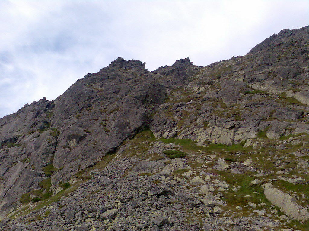 Jahňací štít zo Skalnatého plesa (Vysoké Tatry)