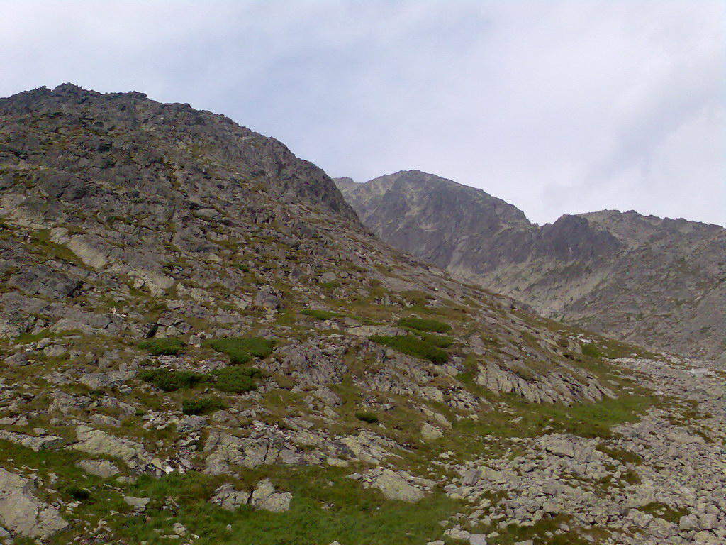 Jahňací štít zo Skalnatého plesa (Vysoké Tatry)