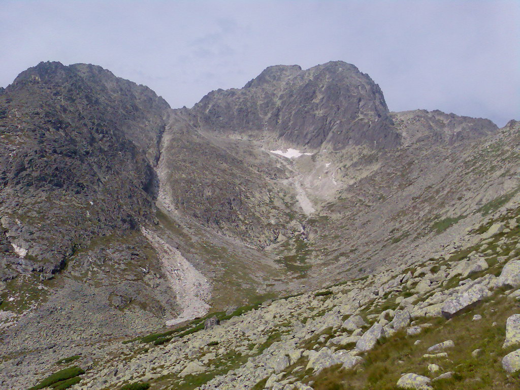 Jahňací štít zo Skalnatého plesa (Vysoké Tatry)