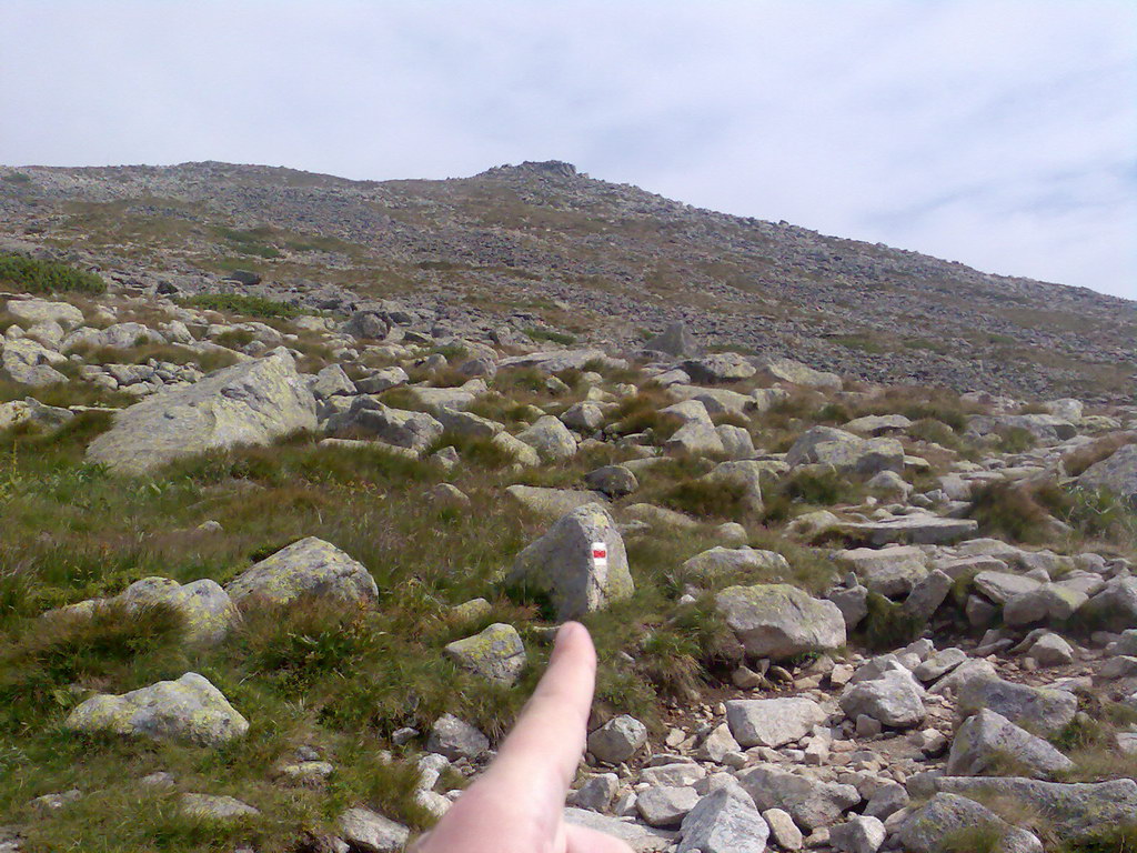 Jahňací štít zo Skalnatého plesa (Vysoké Tatry)