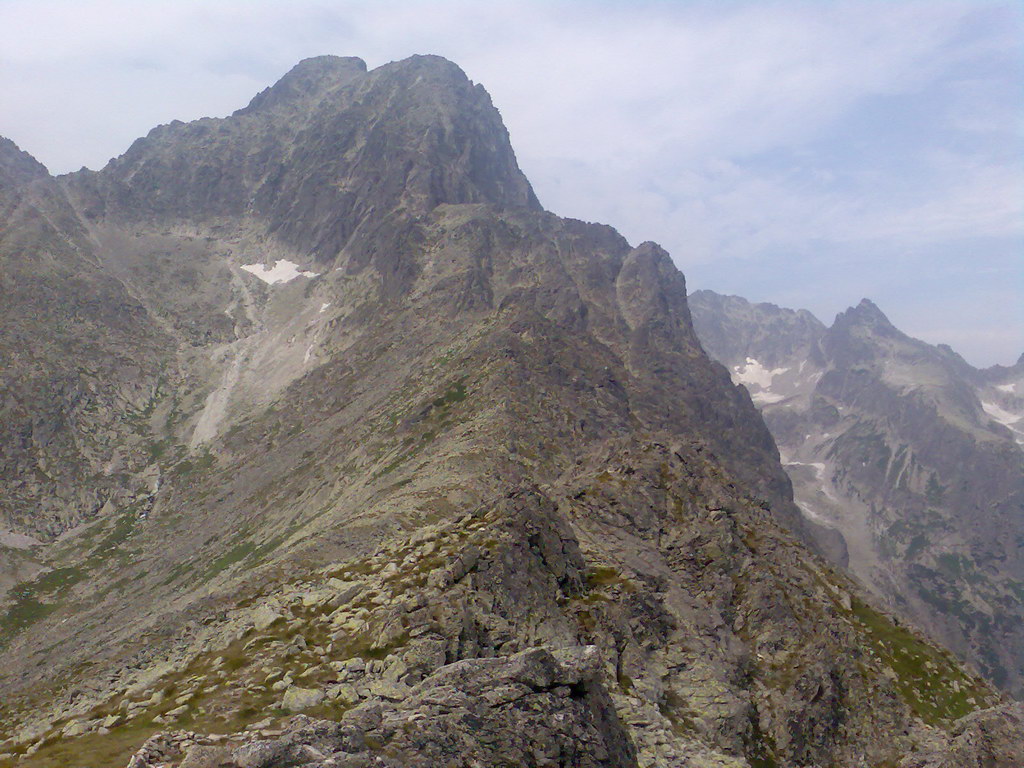 Jahňací štít zo Skalnatého plesa (Vysoké Tatry)