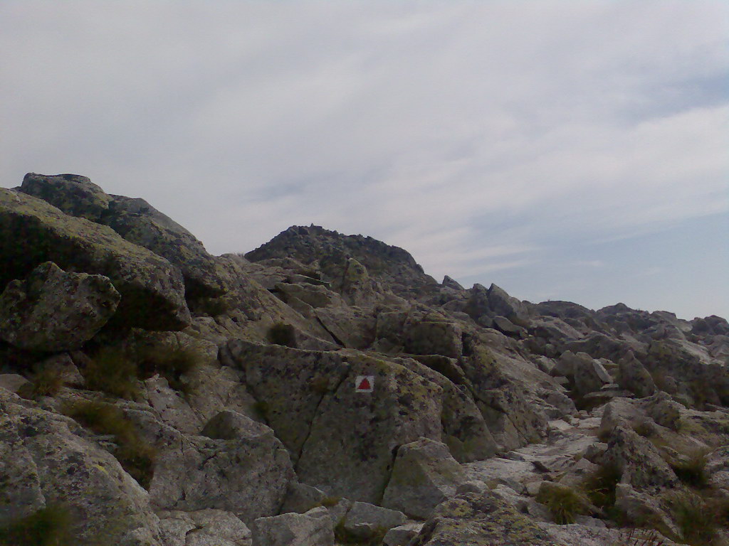 Jahňací štít zo Skalnatého plesa (Vysoké Tatry)