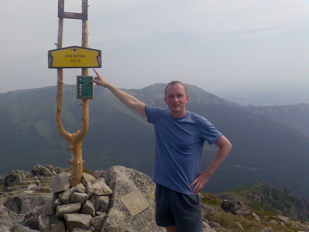 Jahňací štít zo Skalnatého plesa (Vysoké Tatry)