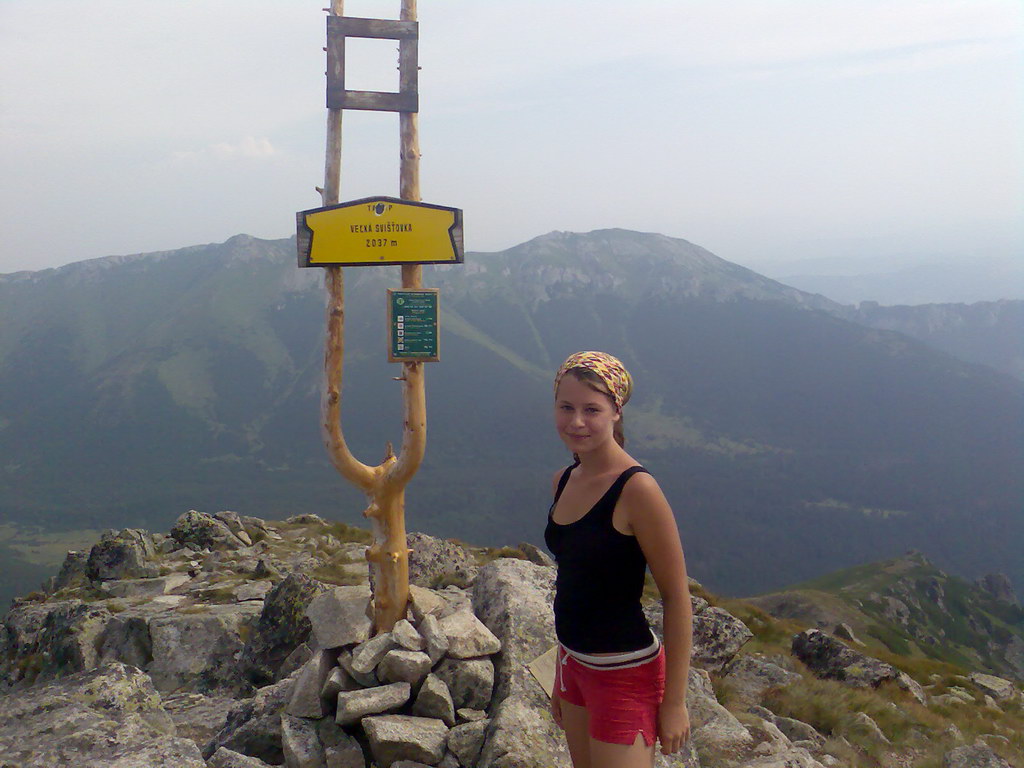 Jahňací štít zo Skalnatého plesa (Vysoké Tatry)