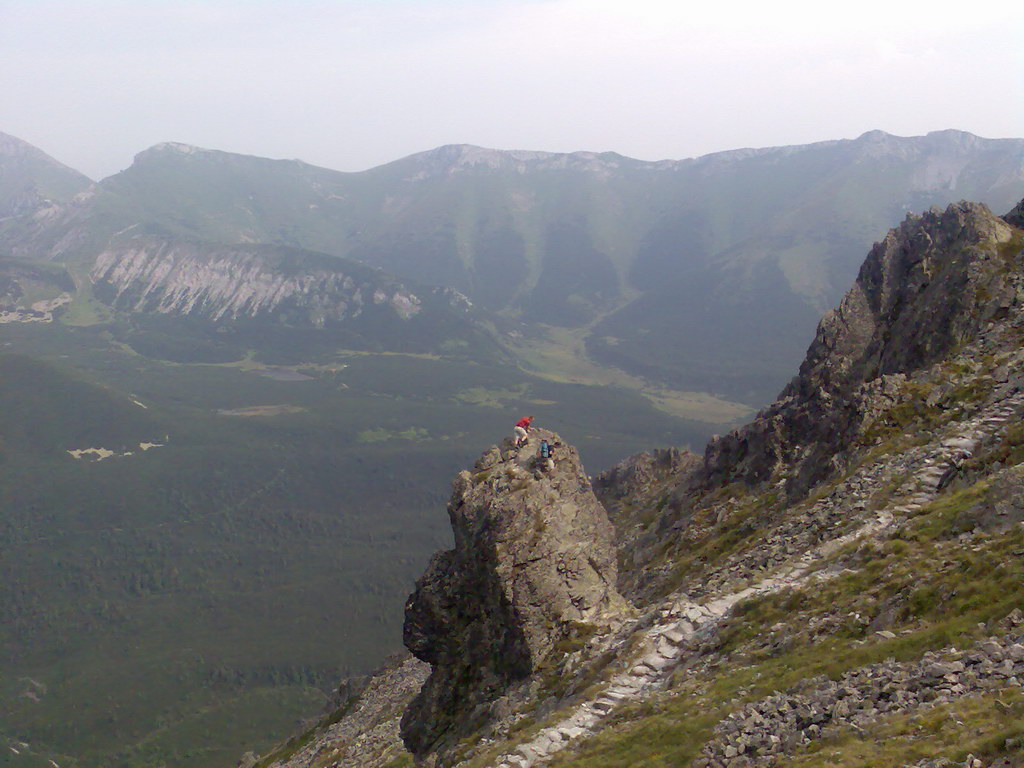 Jahňací štít zo Skalnatého plesa (Vysoké Tatry)