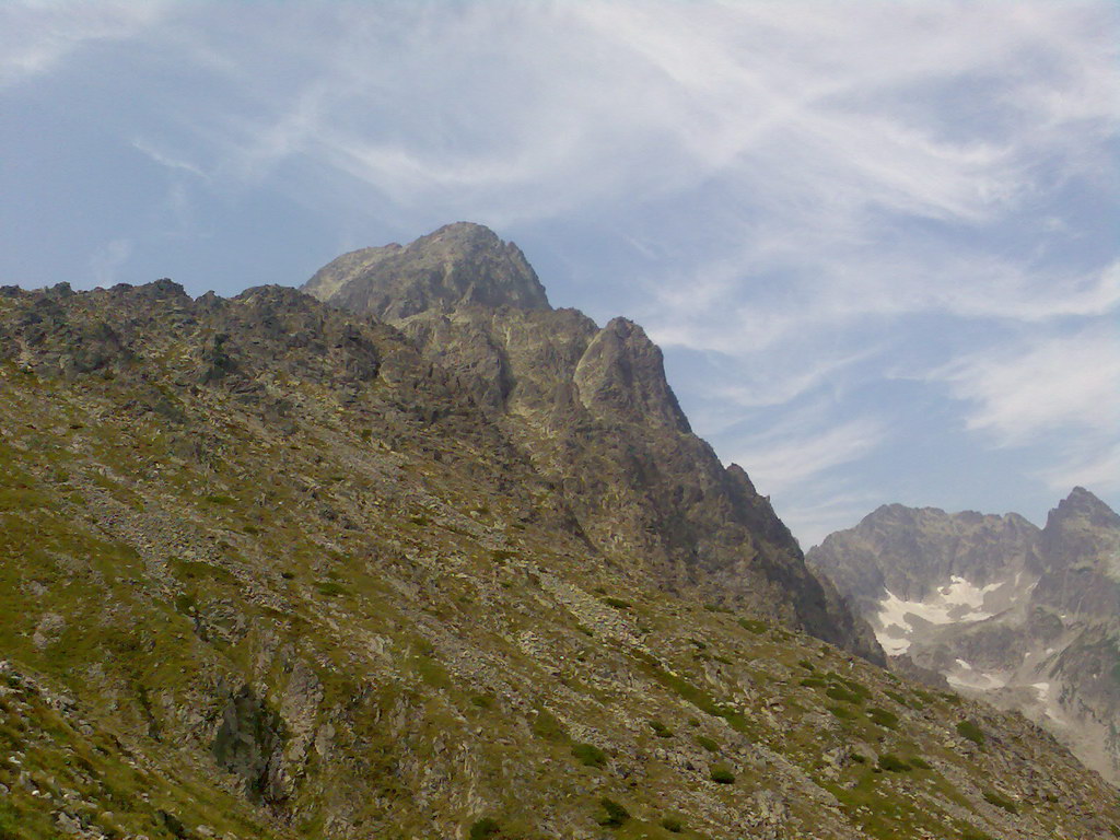 Jahňací štít zo Skalnatého plesa (Vysoké Tatry)