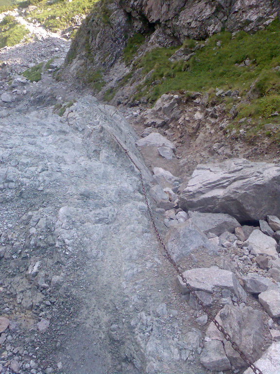 Jahňací štít zo Skalnatého plesa (Vysoké Tatry)