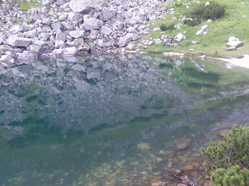 Jahňací štít zo Skalnatého plesa (Vysoké Tatry)