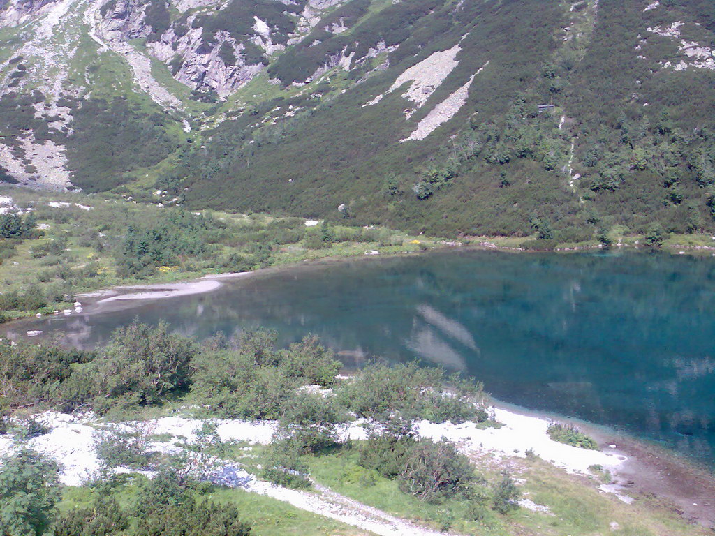 Jahňací štít zo Skalnatého plesa (Vysoké Tatry)