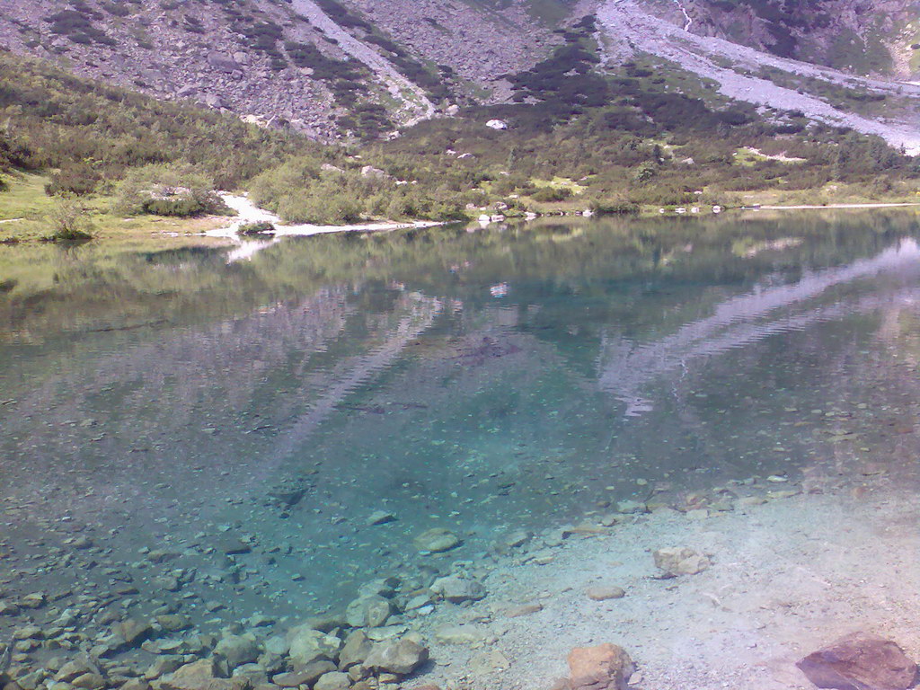 Jahňací štít zo Skalnatého plesa (Vysoké Tatry)