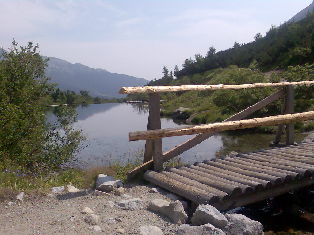 Jahňací štít zo Skalnatého plesa (Vysoké Tatry)