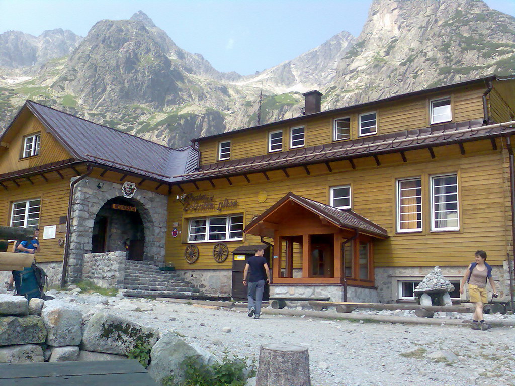 Jahňací štít zo Skalnatého plesa (Vysoké Tatry)