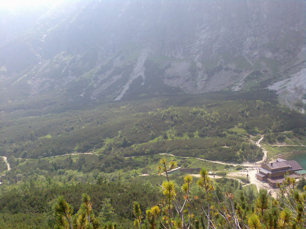 Jahňací štít zo Skalnatého plesa (Vysoké Tatry)