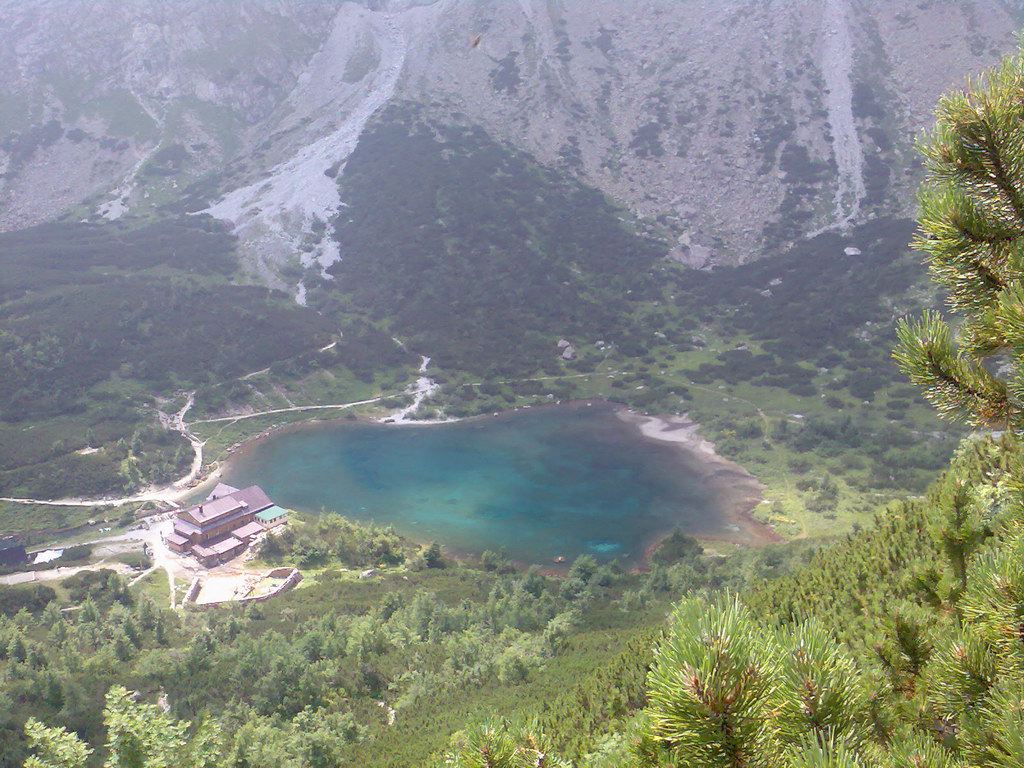 Jahňací štít zo Skalnatého plesa (Vysoké Tatry)