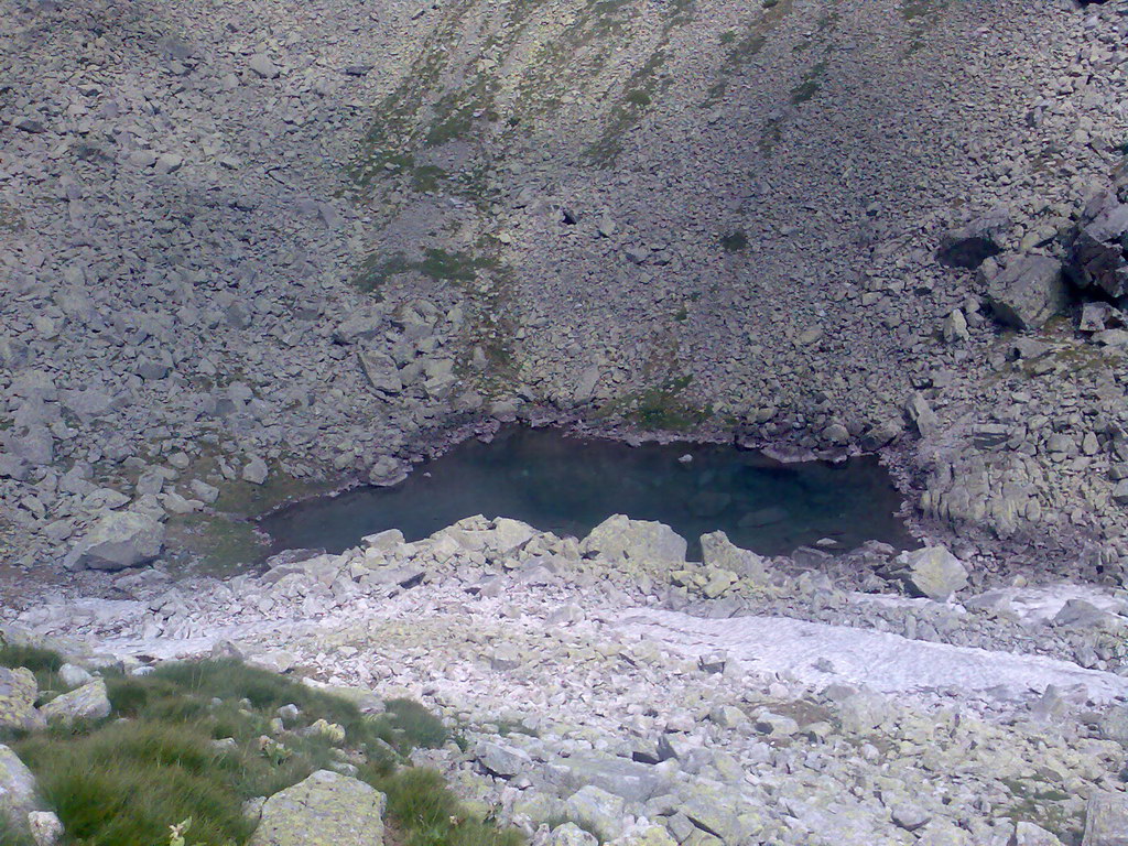 Jahňací štít zo Skalnatého plesa (Vysoké Tatry)