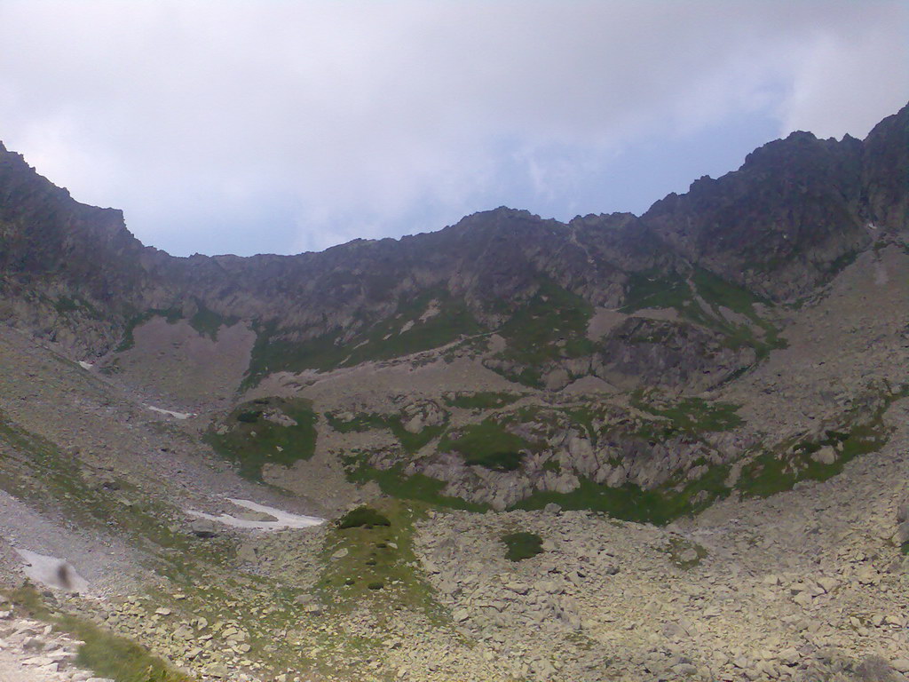 Jahňací štít zo Skalnatého plesa (Vysoké Tatry)