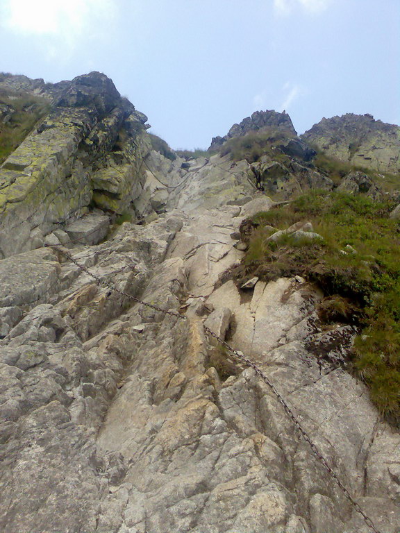 Jahňací štít zo Skalnatého plesa (Vysoké Tatry)