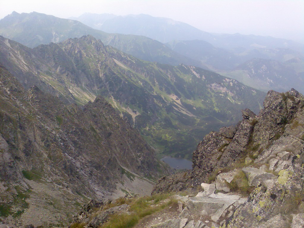 Jahňací štít zo Skalnatého plesa (Vysoké Tatry)