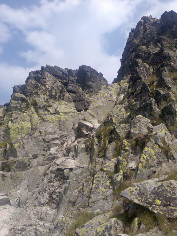 Jahňací štít zo Skalnatého plesa (Vysoké Tatry)