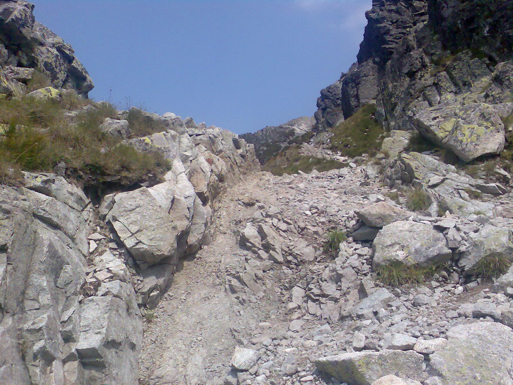 Jahňací štít zo Skalnatého plesa (Vysoké Tatry)