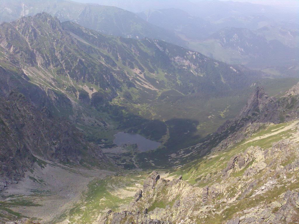 Jahňací štít zo Skalnatého plesa (Vysoké Tatry)