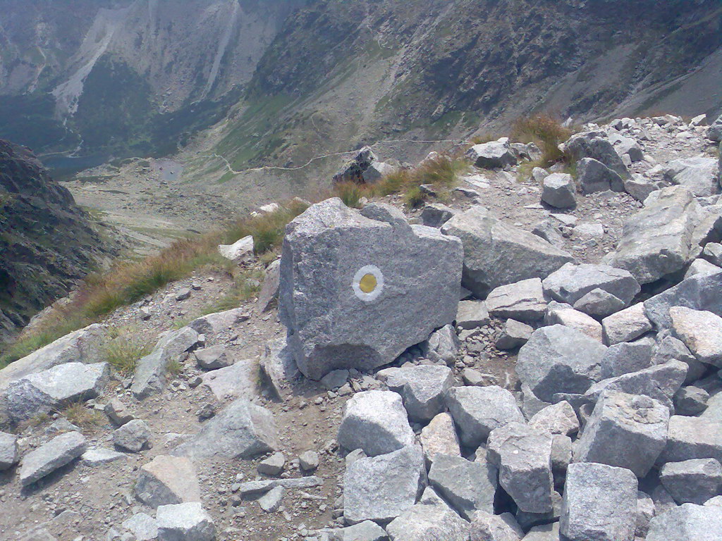 Jahňací štít zo Skalnatého plesa (Vysoké Tatry)