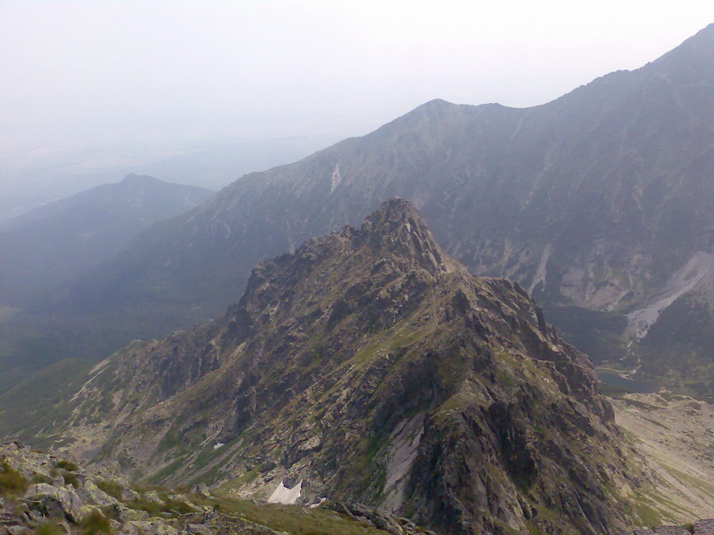 Jahňací štít zo Skalnatého plesa (Vysoké Tatry)