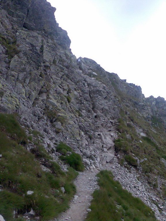 Jahňací štít zo Skalnatého plesa (Vysoké Tatry)