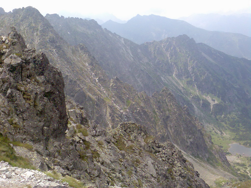 Jahňací štít zo Skalnatého plesa (Vysoké Tatry)